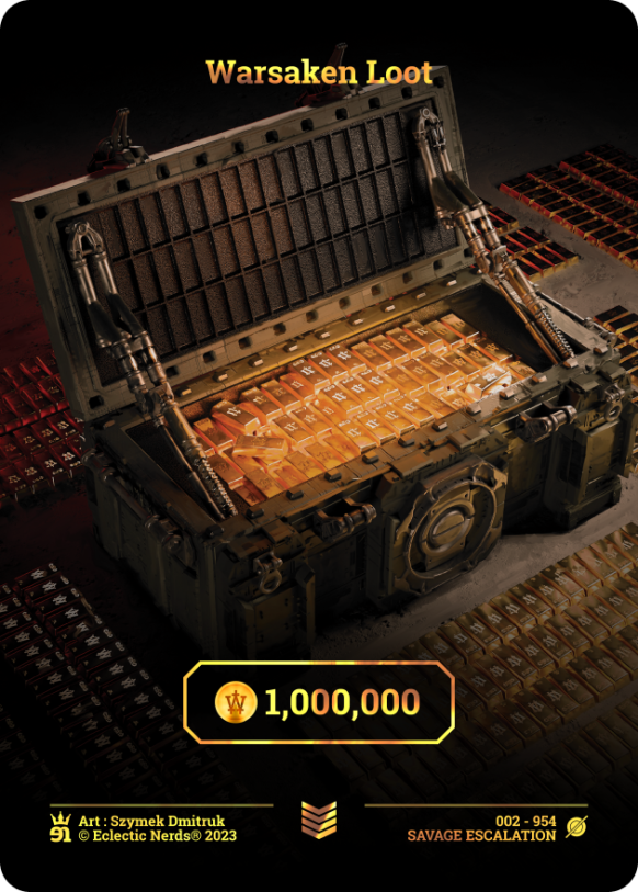 🤔How Will YOU Celebrate Triple Claim Day 12/30🤔

(1) #TCG #NFT Packs warsaken.cards/store

(2) @Tacowax #Staking

(3) Sell for #WAXP <a href="/alcorexchange/">Alcor Exchange</a>
 
(4) #Party discord.gg/warsaken

🎉#WIN #Giveaway 1M Loot #Airdrop🎉

✅Like/Retweet/Reply <a href="/WAX_io/">WAX</a> Wallet/Tag 3+ ✅