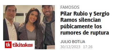 No se me ocurre mejor forma de silenciar rumores de separación.
😎
<a href="/SergioRamos/">Sergio Ramos</a>
<a href="/PilarRubio_/">Pilar Rubio</a>
<a href="/diarioas/">Diario AS</a>
#erratas
#becariogracioso
#chorradadeldia
#brutal
#noticiadeldia
#top2024