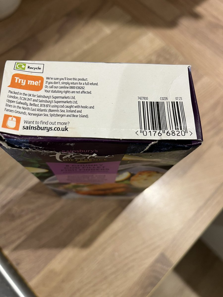 EmilyPeach18's tweet photo. @sainsburys I’ve DM you the other details. Thanks https://t.co/XCfBjPWgOQ