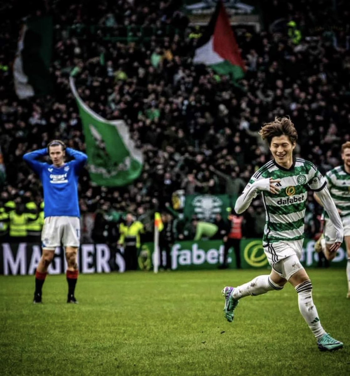 “Cant finish like shankland”
“Not the best in the league”
“Not as good as he was under ange”

Can finish better than shankland 
The best in the league by a country mile
Can do it under any manager

The best since Larsson
Kyogo Furuhashi 🇯🇵🍀