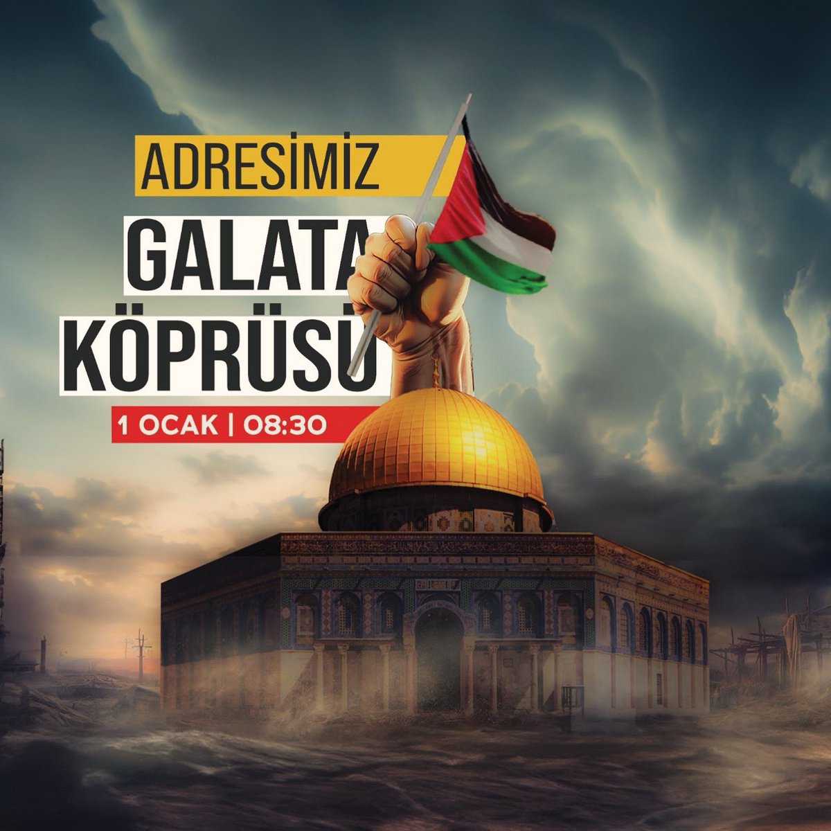 Filistin de soykırım oluyor!

Genocide is happening in Palestine!

В Палестине происходит геноцид!

الإبادة الجماعية تحدث في فلسطين

In Palästina findet Völkermord statt!

El genocidio está ocurriendo en
 Palestina!

巴勒斯坦正在发生种族灭绝

Katledilen Gazze’li Filistin’li