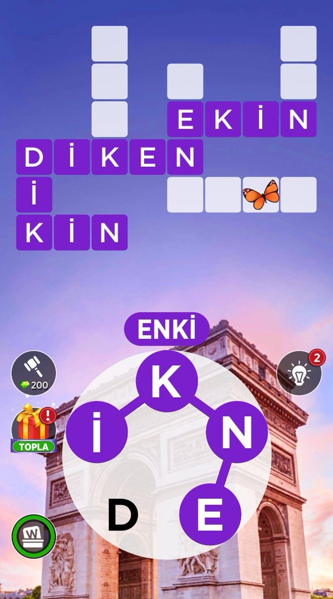 Ne demek enki diye bir kelime yok
