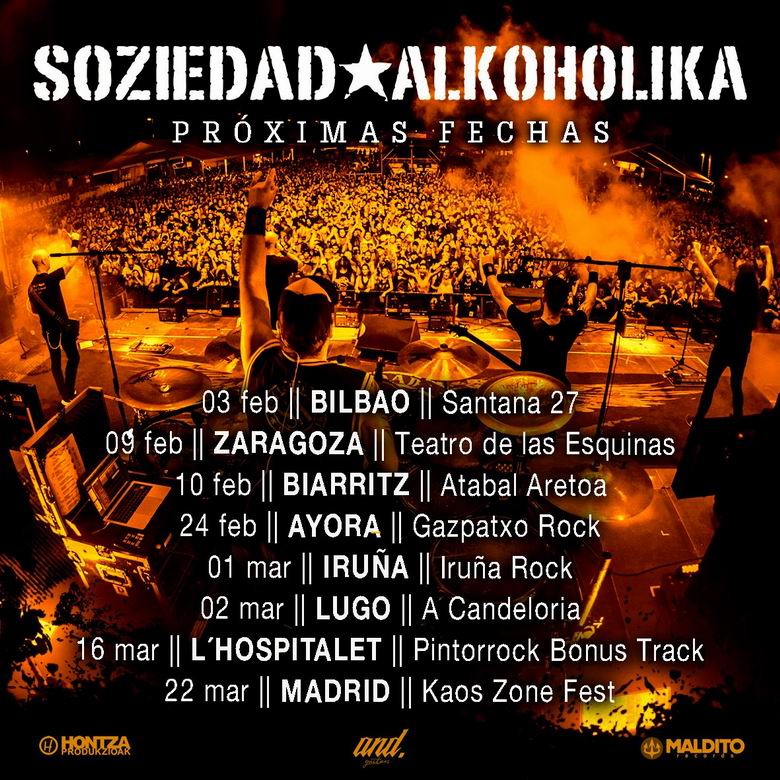 #SoziedadAlkoholika anuncian sus primeras fechas para 2024 - rockcircus.net/soziedad-alkoh…