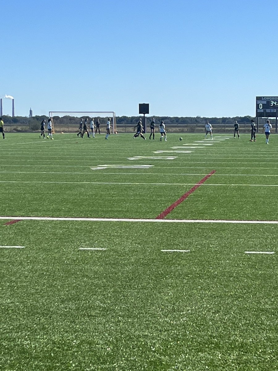 CoachADutch's tweet photo. Girls Soccer Starts the official season with a 1-1 tie with Katy Taylor! Lone goal scored by senior Kacey Ehlen! Way to go  Horns!!! @GRHSSoccer @pinkpatterson @Coach_nbc https://t.co/9ckwftH5Uf