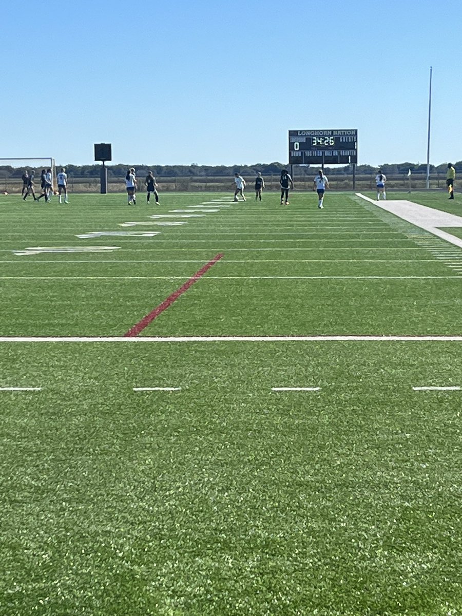 CoachADutch's tweet photo. Girls Soccer Starts the official season with a 1-1 tie with Katy Taylor! Lone goal scored by senior Kacey Ehlen! Way to go  Horns!!! @GRHSSoccer @pinkpatterson @Coach_nbc https://t.co/9ckwftH5Uf