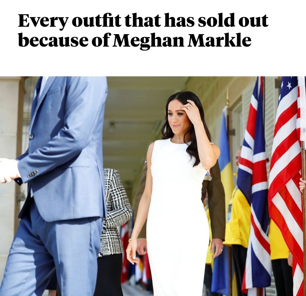AvsRoyalSussex's tweet photo. The #MeghanEffect and #MeghansMagic is real. A tumbler she drank in a 30 second video went viral so yeah 💅✨️ https://t.co/9zMVfjlUQ2