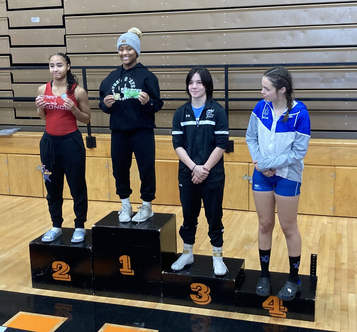LANCER WRESTLING (@smeastwrestling) on Twitter photo Lady Cougar Classic Tournament Results:
125: Sylvia MorhSting🥇
115: Abi Contreras🥈
140: Maria Scott 🥉
<a href="/SMEastLancers/">SME Lancers</a> Lady Cougar Classic Tournament Results:
125: Sylvia MorhSting🥇
115: Abi Contreras🥈
140: Maria Scott 🥉
<a href="/SMEastLancers/">SME Lancers</a>