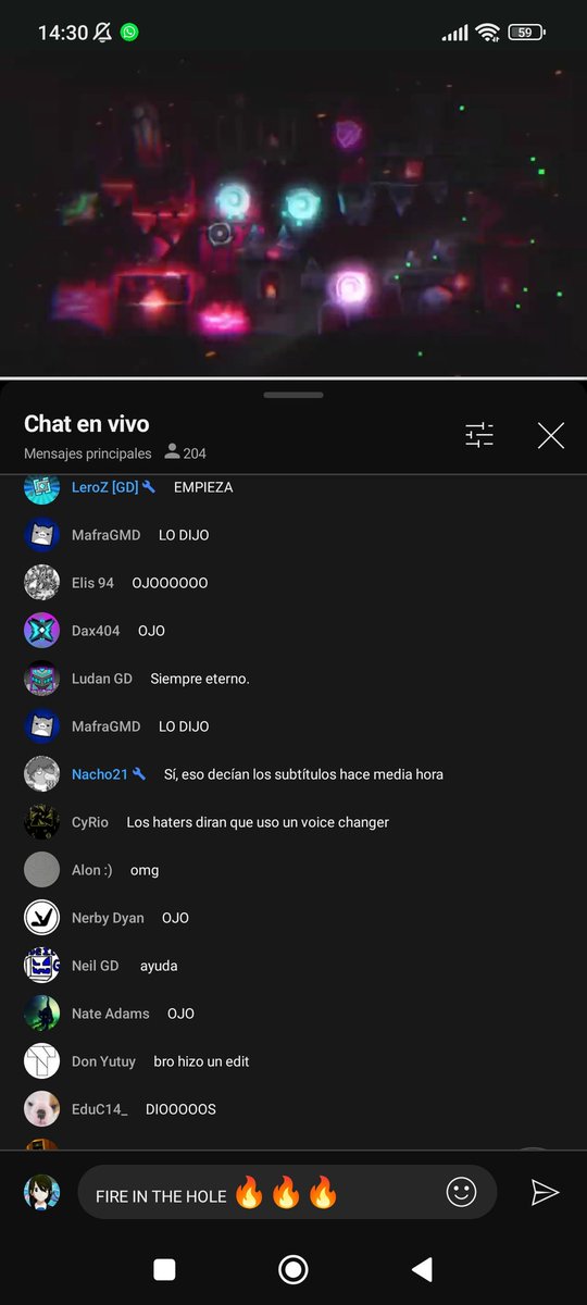 LMXDestruction's tweet image. Toda una experiencia 🔥🔥🔥🔥#TheTrinity #E3GeometryDash2023
@Gxterne