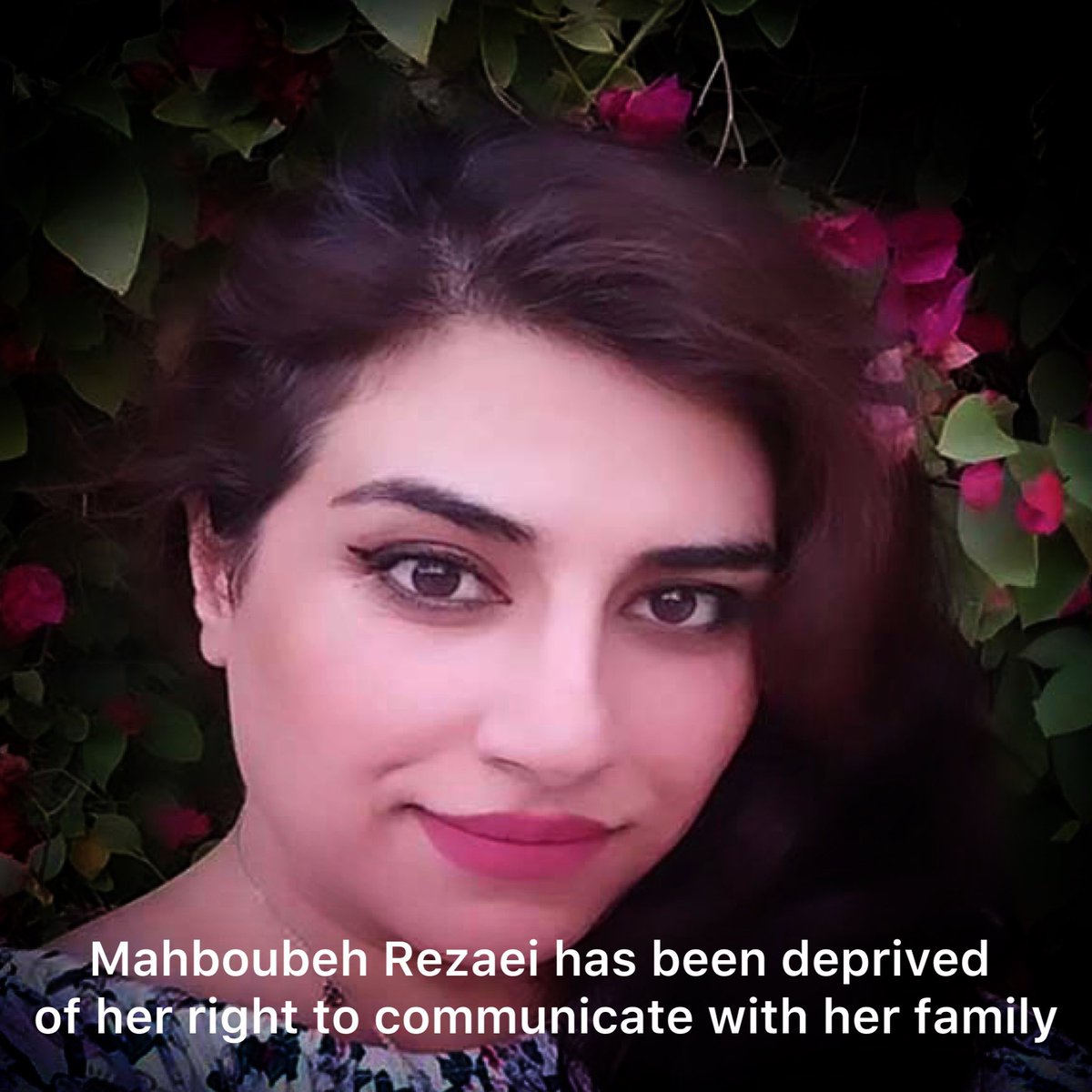 #MahboubehRezaei, a young political prisoner advocating for the monarchy, has been deprived of her right to communicate with her family and loved ones. Incarcerated in Tehran’s Evin Prison, she has received a 26-year sentence for her support of the royalist cause.