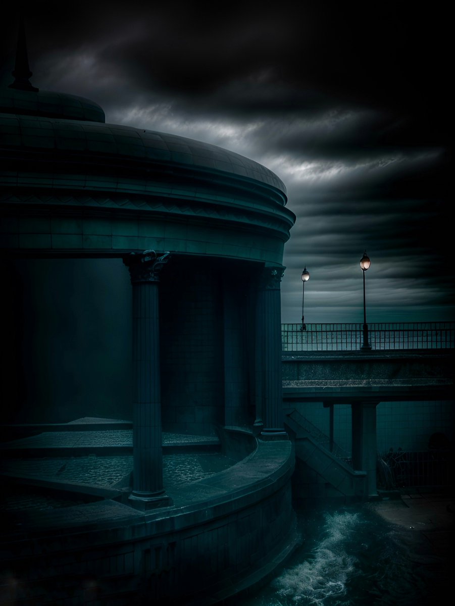 CyberSaffron's tweet photo. Re-imaged East Sussex landmarks

3/3 

Eastbourne Bandstand https://t.co/fWXgwsondu
