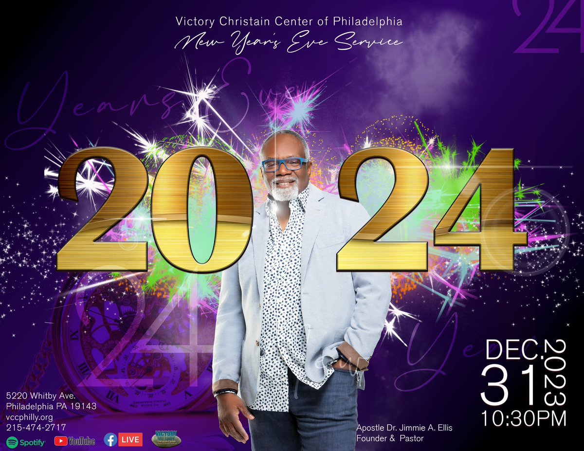 vcc_philly's tweet photo. Join us tomorrow night for our NYE Service @10:30PM!! Farewell 2023 and hello 2024!! Let’s worship and celebrate together!! #vccphilly 🎊🎉 https://t.co/zPx9dck6ju
