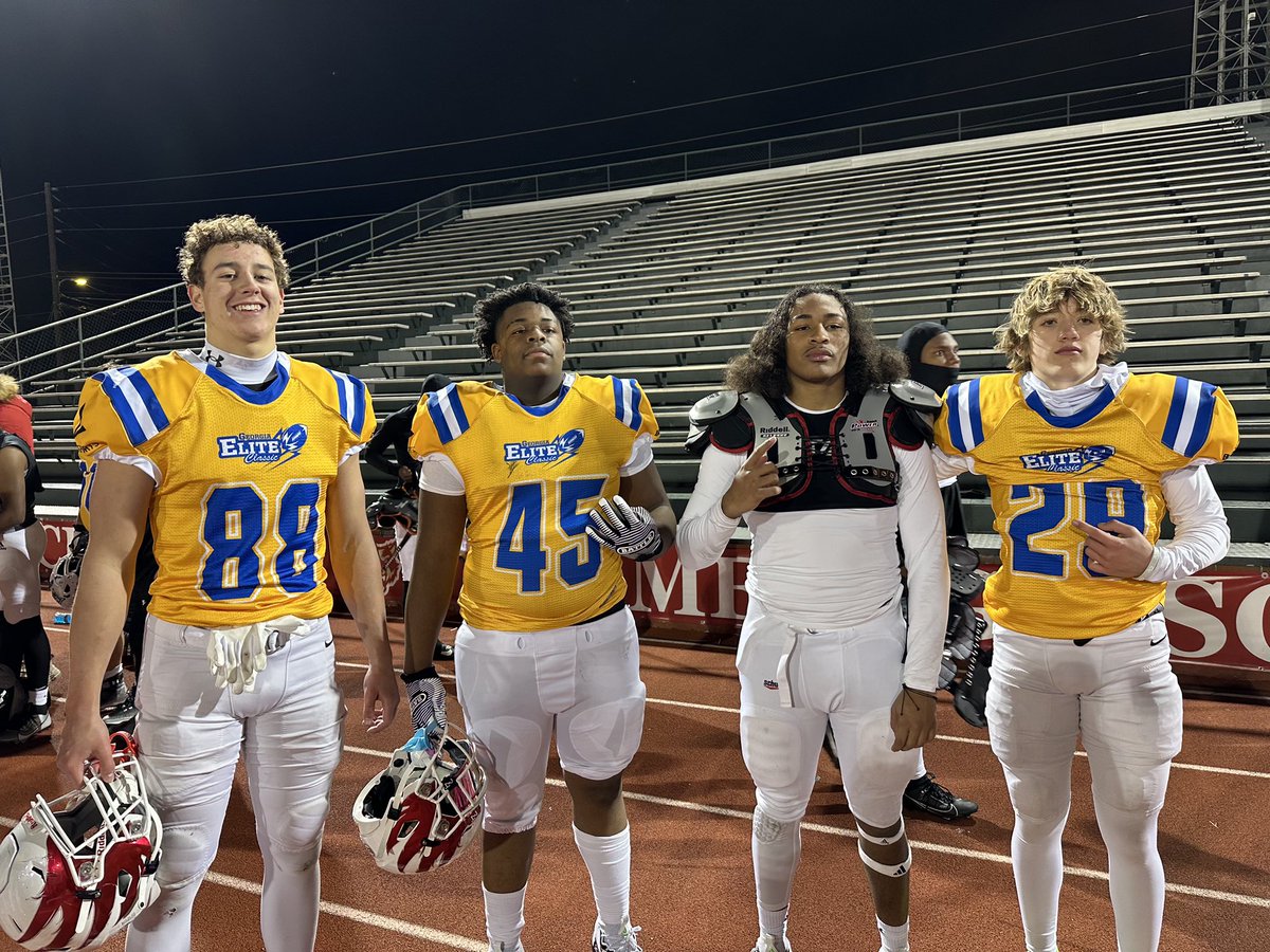 Had a great time competing at the Georgia Elite Classic. @GAEliteClassic @MiltonEagles_FB @CoachBenReaves @CoachStromie @TEwracademy @RustyMansell_ @AlPopsFootball @ChadSimmons_ @jwindon35 @PrepRedzoneGA @JeremyO_Johnson @deucerecruiting @lukewinstel @CoachWHardesty @troupestar28