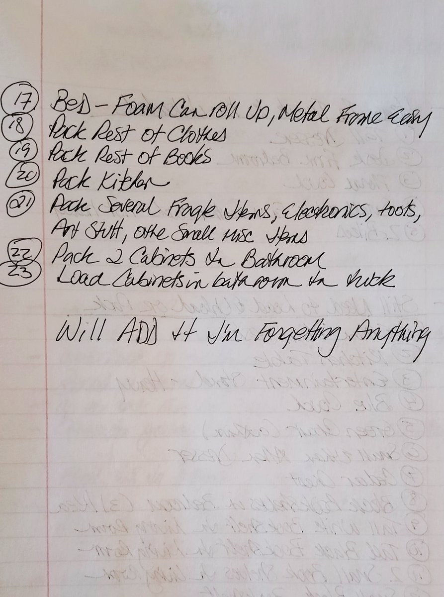 Happy holidays! I'm MOVING, &amp; in urgent need of HELP TODAY &amp; TOMORROW W/ items on the list. The U-Haul needs to be back by NOON tmrw. Unfortunately, my car clutch isn't working, as of Christmas Eve. Very bad timing. Please DM if you can help. I will be extremely thankful.🙏