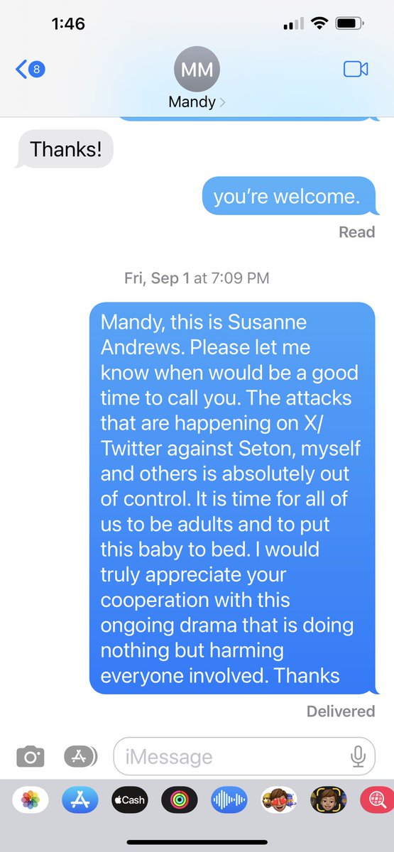 SusanneAndrews_'s tweet image. @MandyMatney I’ve reached out to you numerous times asking for your help to put a stop to this bullying for everyone’s sake. NOT ONLY HAVE YOU IGNORED IT, YOU CONTINUE TO ENCOURAGE IT. If you want this to stop do what is right instead of running away from it.