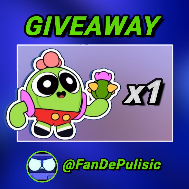 ✏️ GIVEAWAY TOON SPIKE SKIN ✏️

- Follow <a href="/FanDePulisic/">Pulisic</a> ✅
-Give LIKE and RT ✅
-Tag two friends ✅

That's it! You can get more probabilities to win it doing extra steps, if you're interested look bellow
