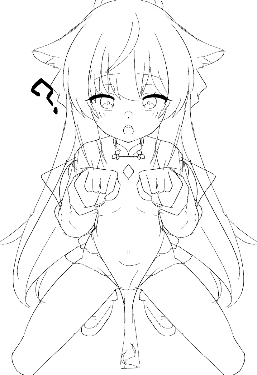 似てるか不安ラフ 