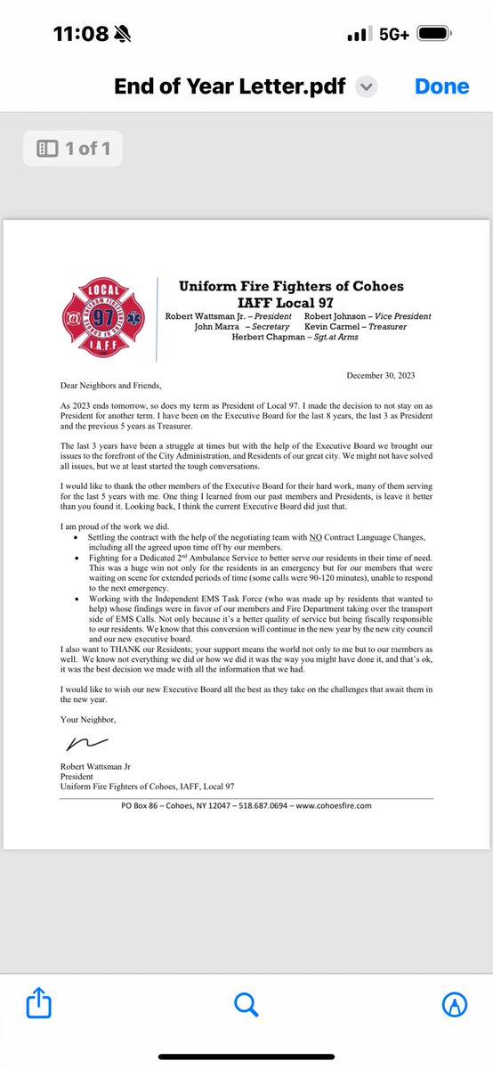 Uniform Fire Fighters of Cohoes IAFF Local #97 tweet media