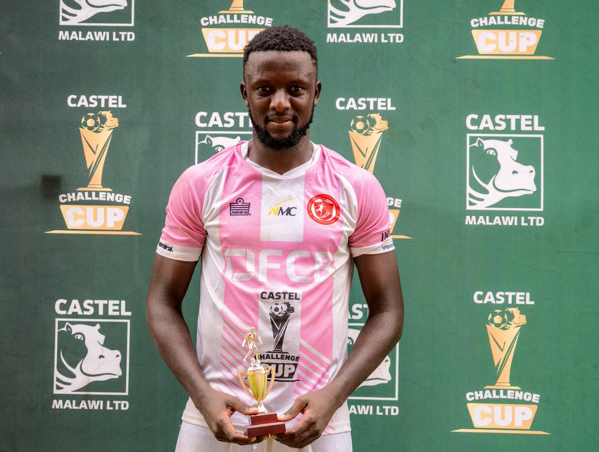 nyasabigbullets's tweet photo. Our Kenyan defender @CSenaji was today's Man of the Match in the Castel Challenge Cup final against Silver Strikers 🏆🥇

#FCBNyasaBigBullets #YesMaule #CastelChallengeCup #MOTM https://t.co/U1ox6yuVx0