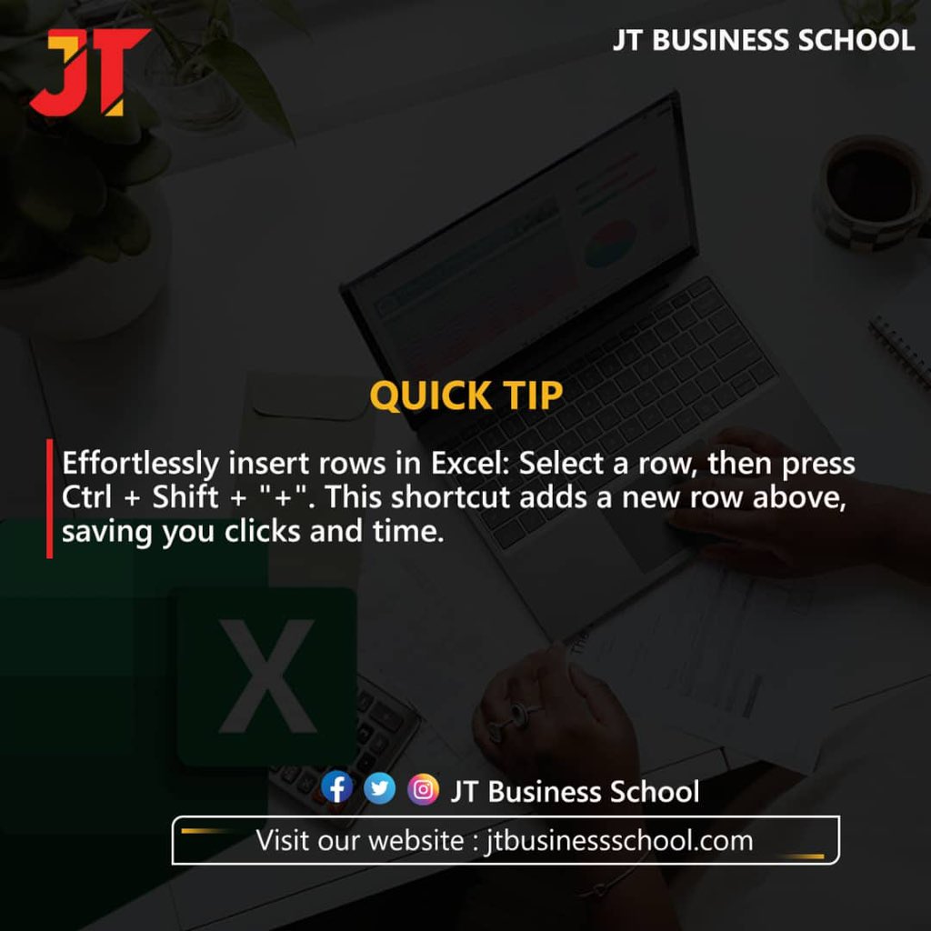 JTBusinessSch's tweet image. Boosting efficiency with a simple shortcut.
 #ExcelShortcuts
 #ProductivityHack