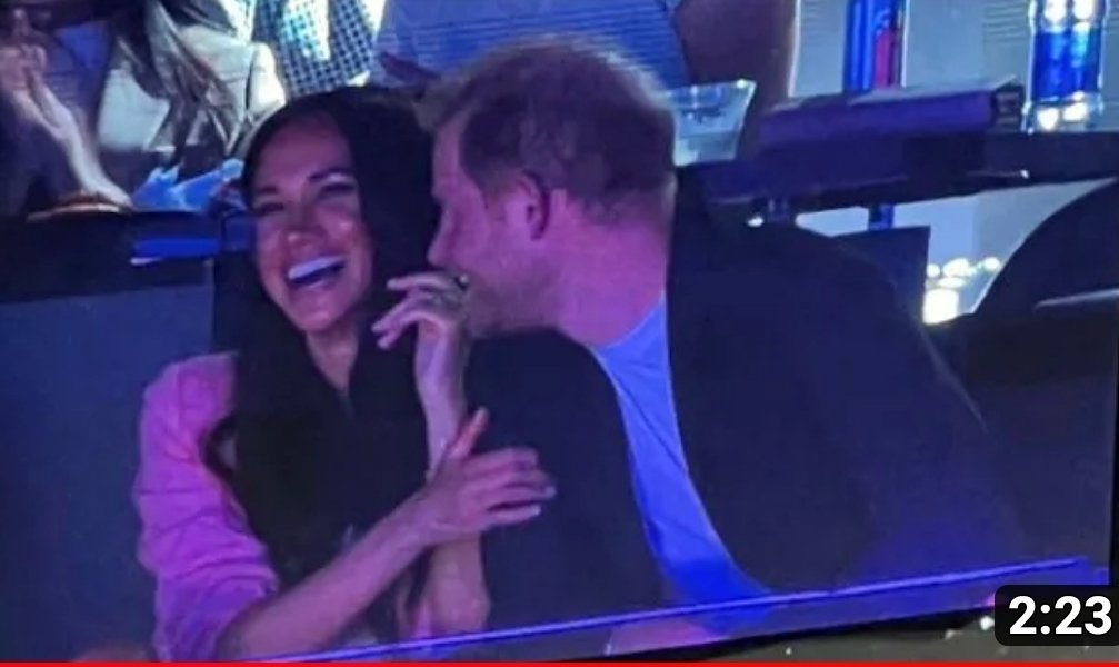 #2023SussexRecap April: Harry and Meghan at a Los Angeles Lakers basketball game