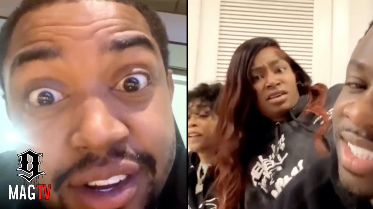 BlackInkChi's tweet image. SEE VIDEO HERE: youtu.be/eHDsBcDfrp4

"Same Sheets Different Cheeks" Scrappy Tries To Help Khaotic Handle His 2 Ladies &amp;amp; Things Go Left!

#scrappy #khaotic #ericabanks ray rice #tiktok kylapratt #LHHATL Happy New Year Remy Ma