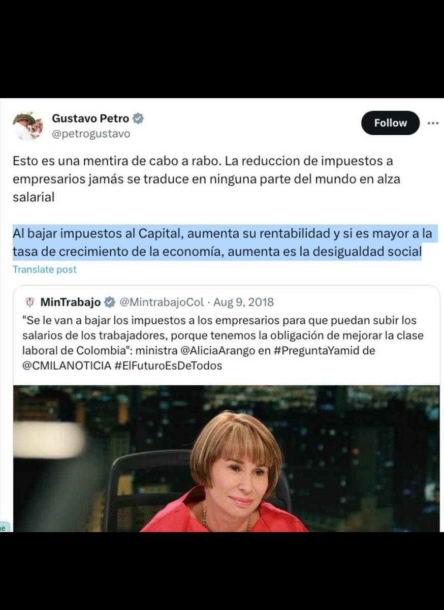 PetroNoContext's tweet photo. Oposición  / Gobierno https://t.co/JkD35RigDD