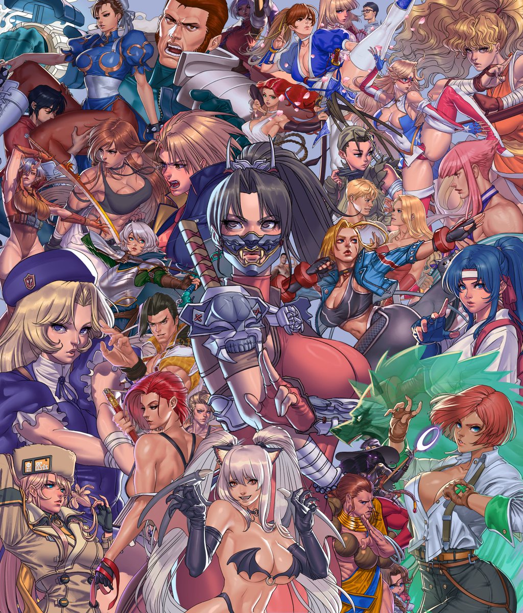superbull164164's tweet image. 2023 ART SUMMARY
I couldn’t decide a favorite so I just put them all together. (Btw, I’m in this pic too) 
Thank you for supporting me and my art for the whole year, and the next year, and the next year 🥰