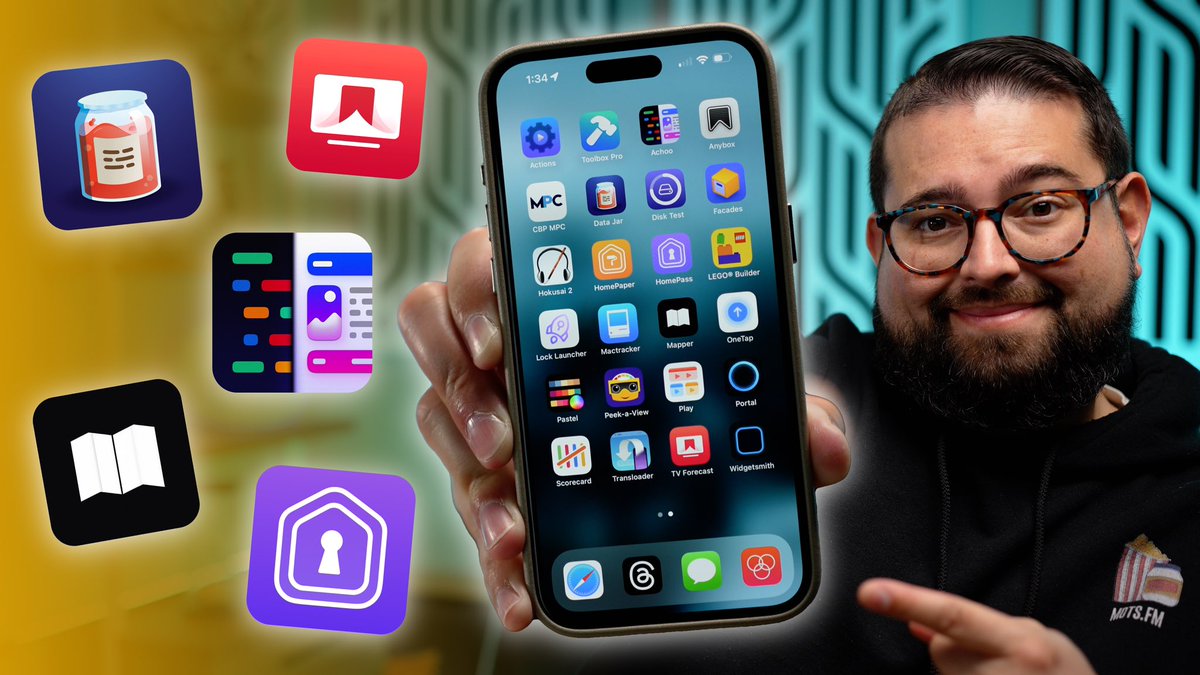 📺 Last video of 2023 is up now! ‘24 incredible iPhone apps you’ve never heard of 😏

Featuring LEGO, HomeKit apps, Safari extensions, Shortcuts actions, and one app I can’t even talk about!

Watch here: youtu.be/sNZnOHTfY14?si…
