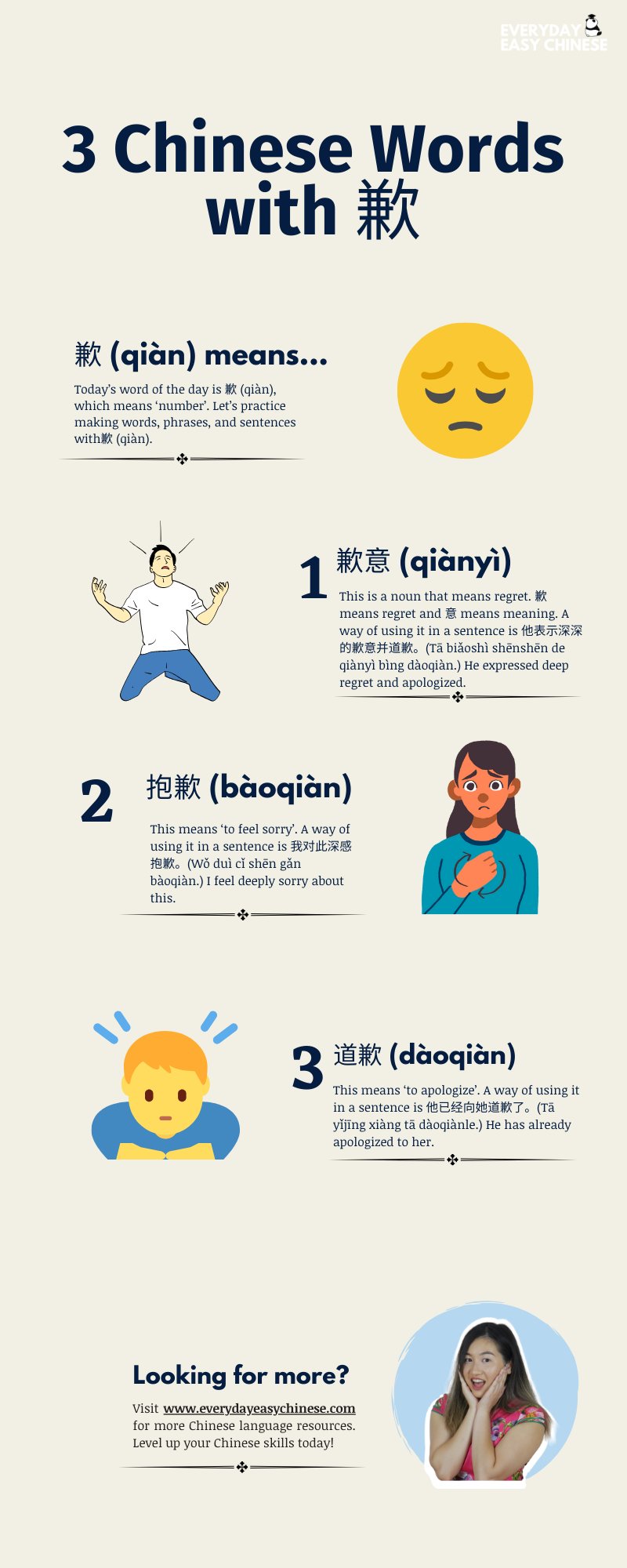 Esasy Mandarin Words