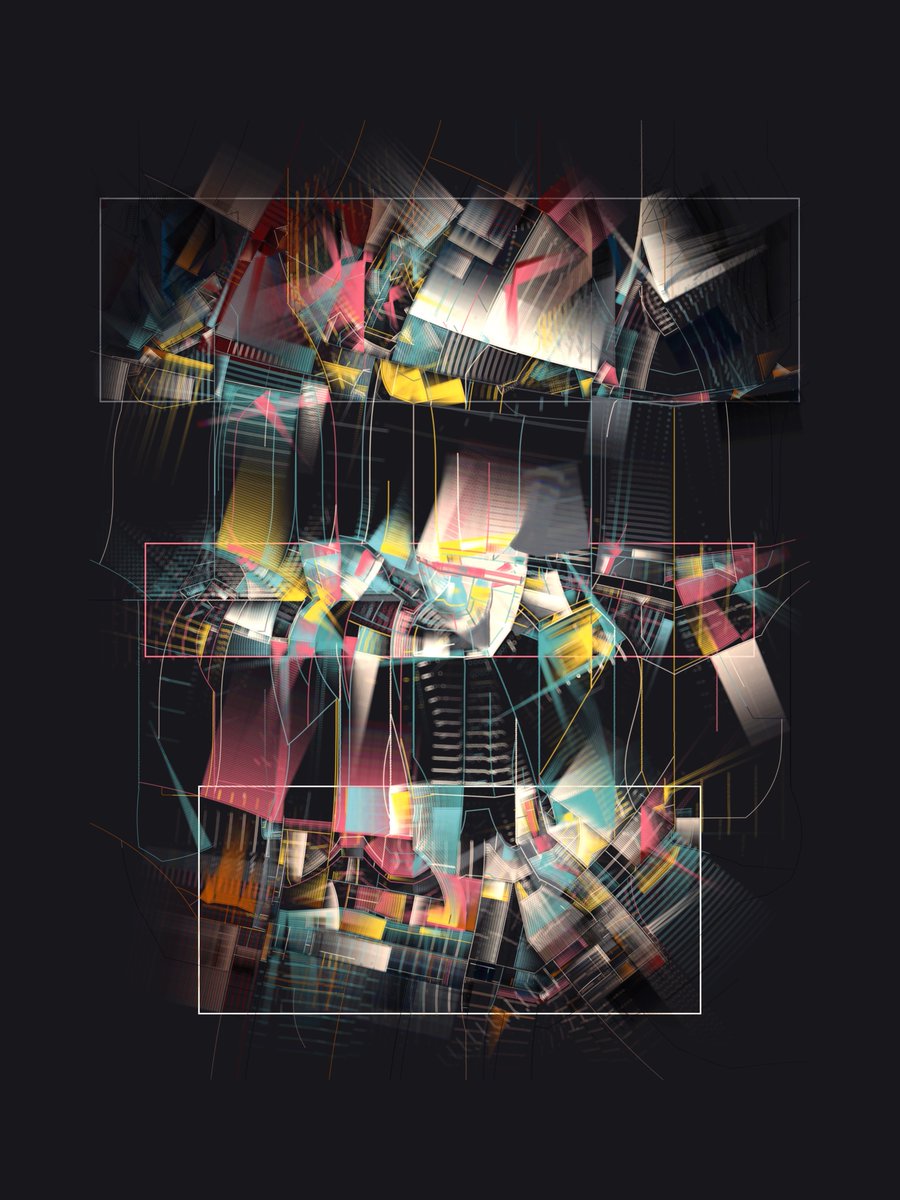 "Buffer Overflow" is the third work in my Structures collection, available <a href="/foundation/">Foundation 🌐</a> 
0.015 ETH, single edition
foundation.app/@robertoranon/…

#generativeart #abstractart