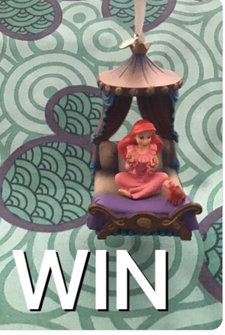 #30December #shopdisney  #ariel hanging ornament Follow, retweet &amp; comment. C/ d 11.59pm 30 December 2023. #win #comp open internationally. #Christmas2023 #win #Competition