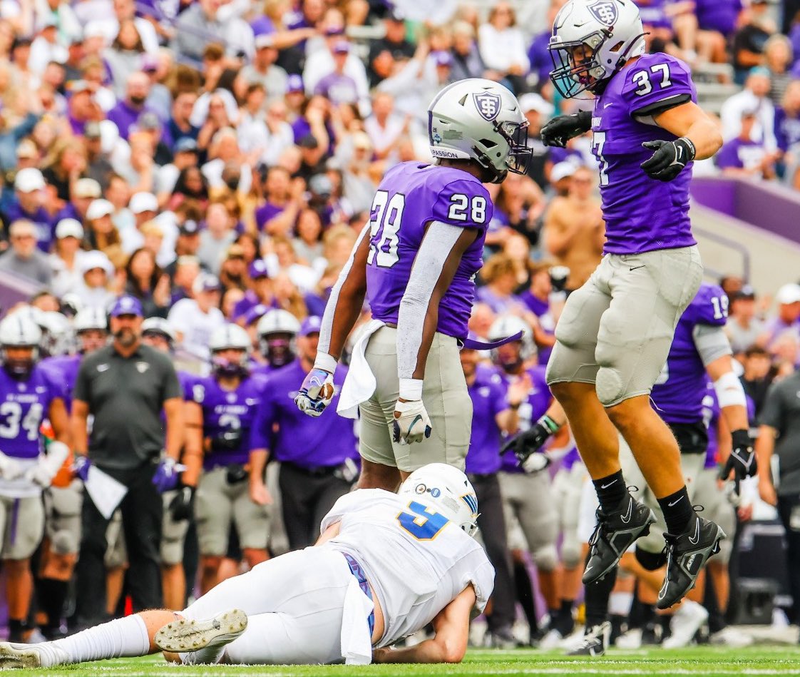 After a phone call with @CoachHolinka I’m blessed to say I’ve received a Division 1 Offer from The University of St Thomas!