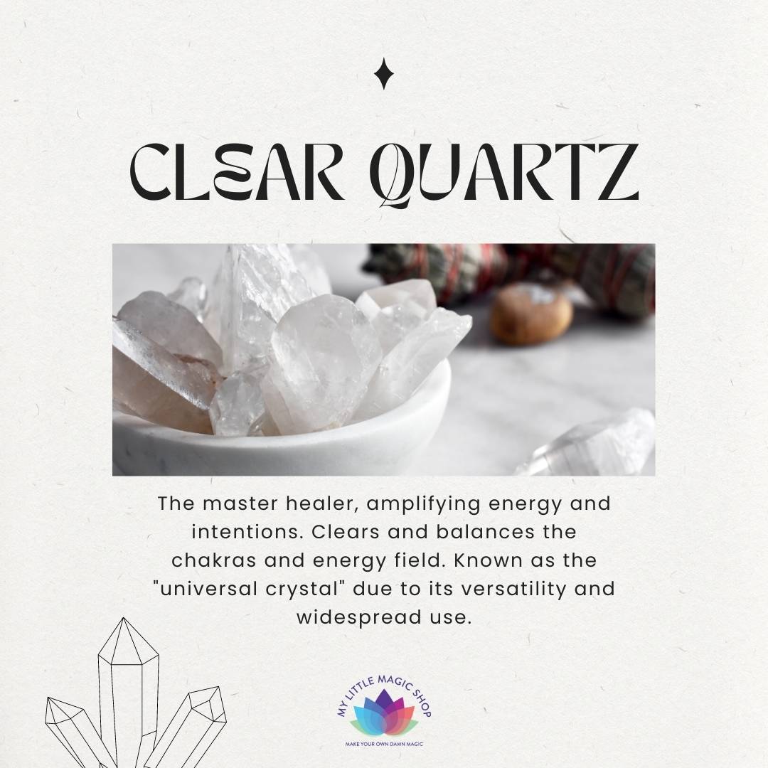 JustALittleSeed's tweet photo. 🔮 Experience the transformative power of Clear Quartz. ✨🔮 #ClearQuartzMagic

https://t.co/oLQkdh3NCJ https://t.co/chphUF98XS