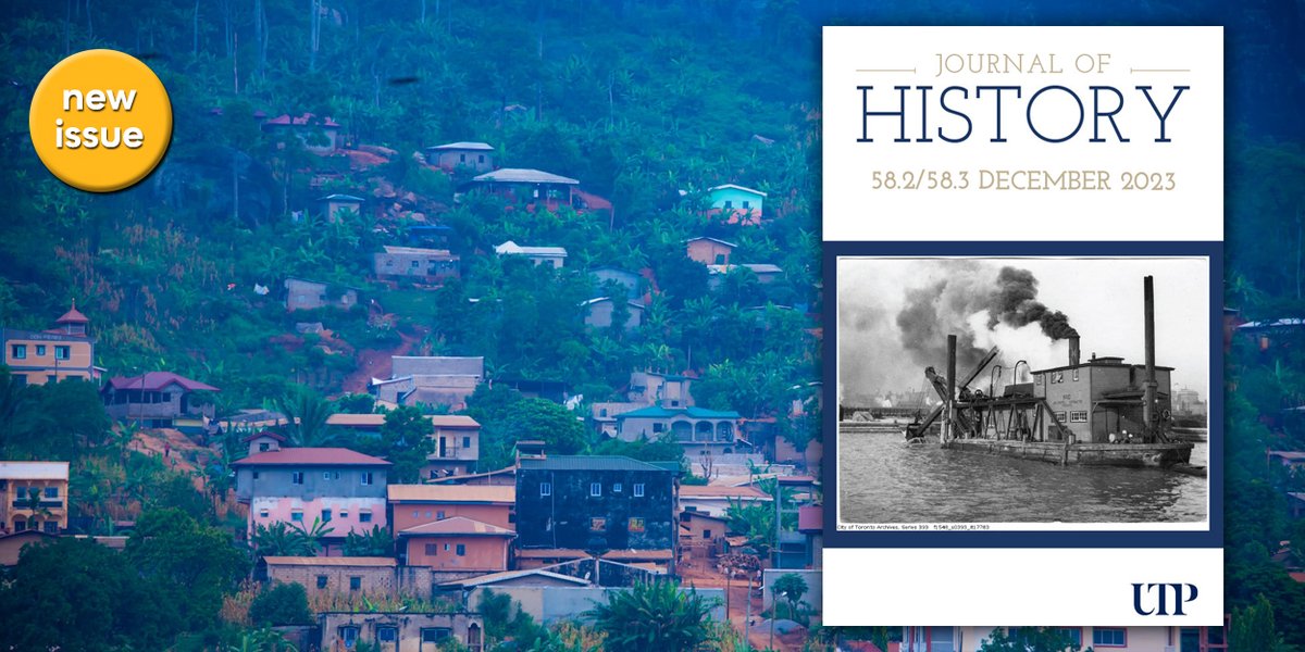utpjournals's tweet photo. Read an examination based on archival data of the #colonialdiscourse surrounding the inhabitants of the #MandaraMountains in Cameroon in this JH 58.2/3 article by Melchisedek Chétima (@Chetima_UQAM) https://t.co/Fp4j53zLwO
@UQAM #culturalresistance https://t.co/Cs2OEPmXmC