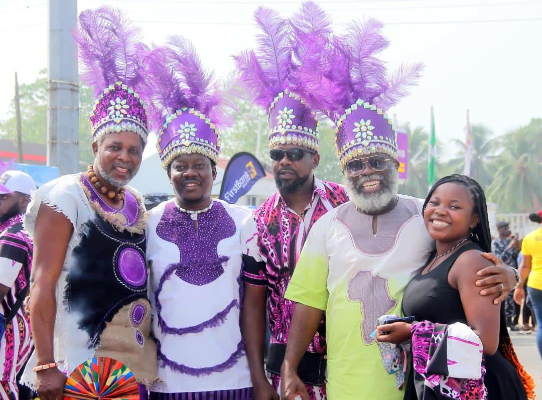 With the leaders of #diamondband   @EricAndersonV at #calabarcarnival #crossriverstate