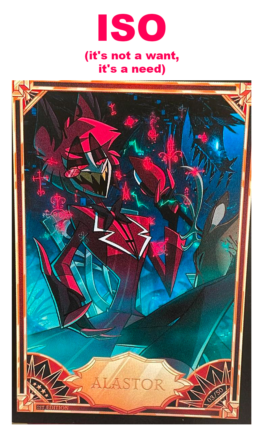 VOX Hazbin Hotel Trading Card 2nd Edition Non-Foil 48/50 | eBay