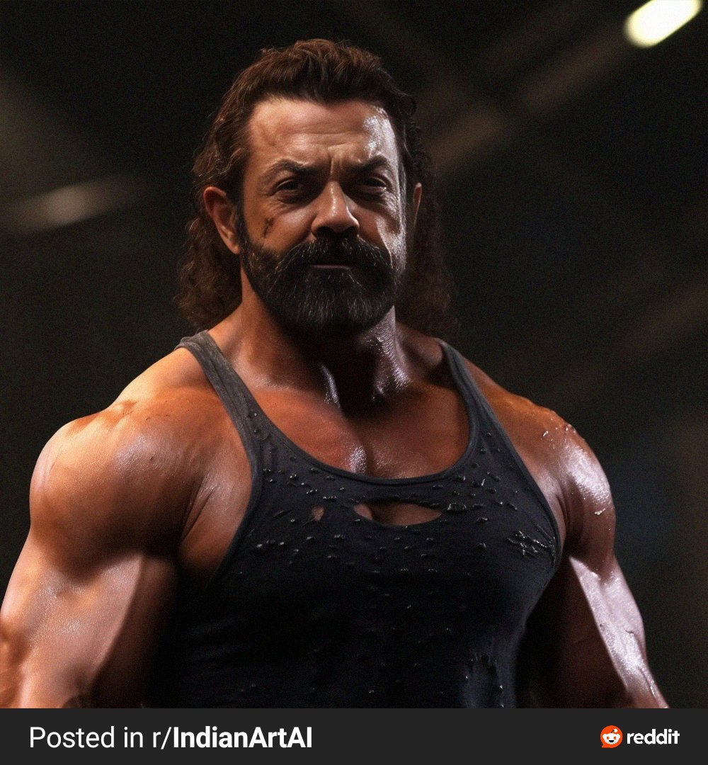 Bobby_DeoI's tweet photo. As wwe superstar 
#BobbyDeol https://t.co/uEQAw0ijfd