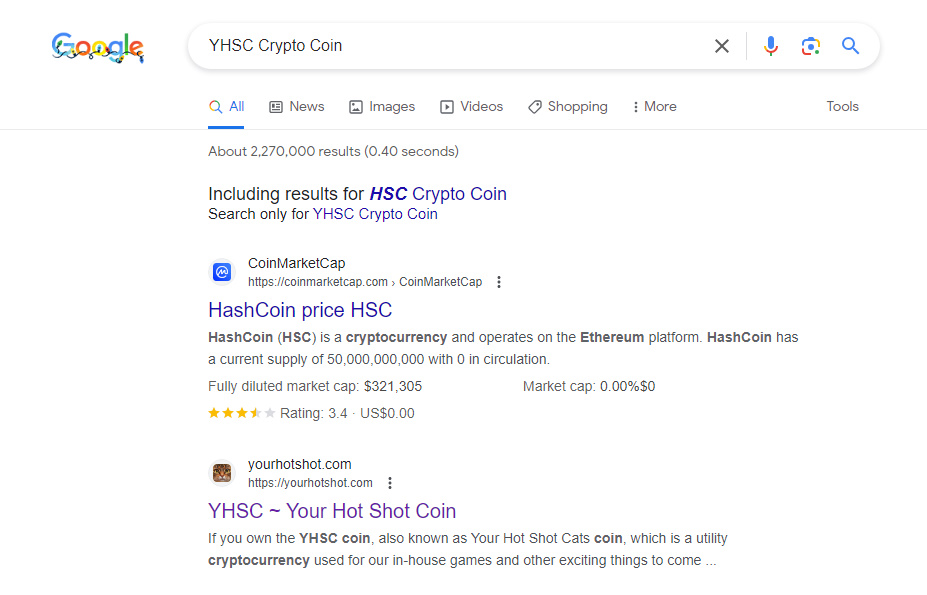 yourhotshotcoin's tweet photo. We have stolen first place on @Google  for the #YHSC coin ... https://t.co/pDWFZrDVOp
