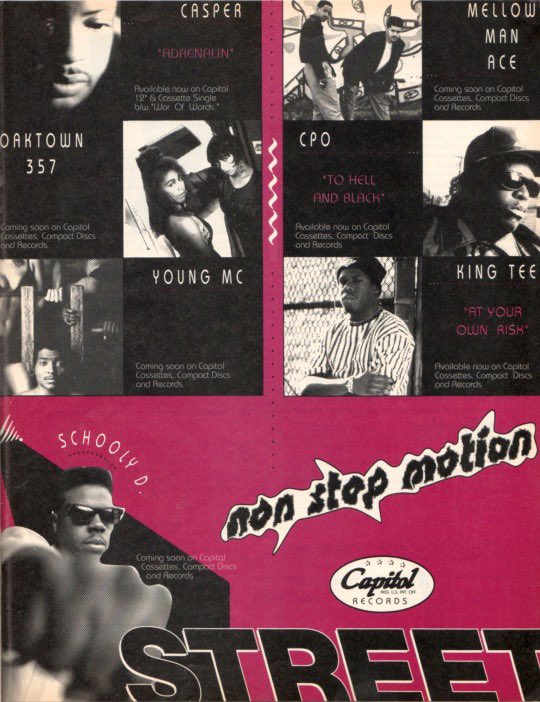 hiphopgods's tweet photo. Capitol Records STREET
#casper #adrenalin #warofwords #mellowmanace #oaktown357 #cpo #tohellandblack #youngmc #kingtee #atyourownrisk #schoollyd #nonstop #motion #ripcpo #forever #celebrated #capitol #street #cassettes #compactdiscs #records #classic #hiphop #hiphopgods https://t.co/1tPXHyVsaw