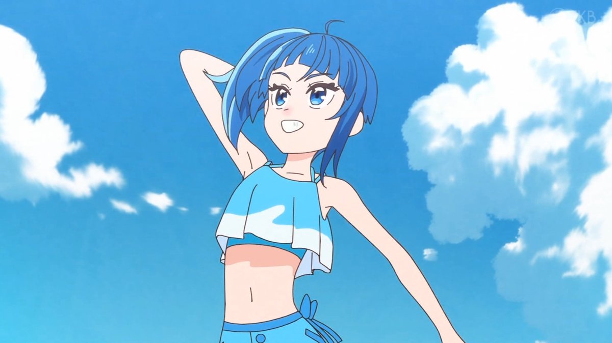 海に驚くソラちゃん かわいい💙 意外にも泳げなかったソラちゃん