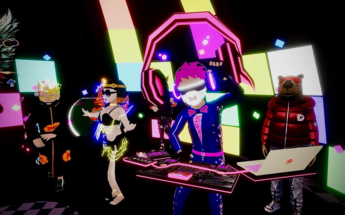 metadjai's tweet photo. I LOVE 💜 what I do 🪄🎶✨
#Metallusions #MetaDJ #MetaverseDJ #Metallusions #MetaDJ #MetaverseDJ #Metaverse #DJ #VersatileDJ #VRDJ #AIDJ #Web3DJ #VR #AR #AI #Web3 #DCL #Music https://t.co/ei98SUfTwm