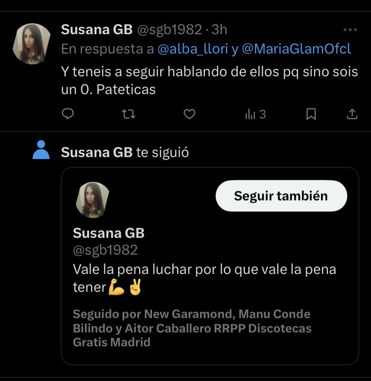 MariaGlamOfcl's tweet image. Qué es más PATÉTICO? Opinar de alguien que se expone a ello? O seguirme  y contestarme…? 🤦‍♀️🤦‍♀️🤦‍♀️🤦‍♀️😂Qué eres de las típicas patéticas que sigue a la gente para criticarla?? Porque entonces NO ENTIENDO para qué me sigues????
#DeViernes29D #GHVIPDBTFINAL