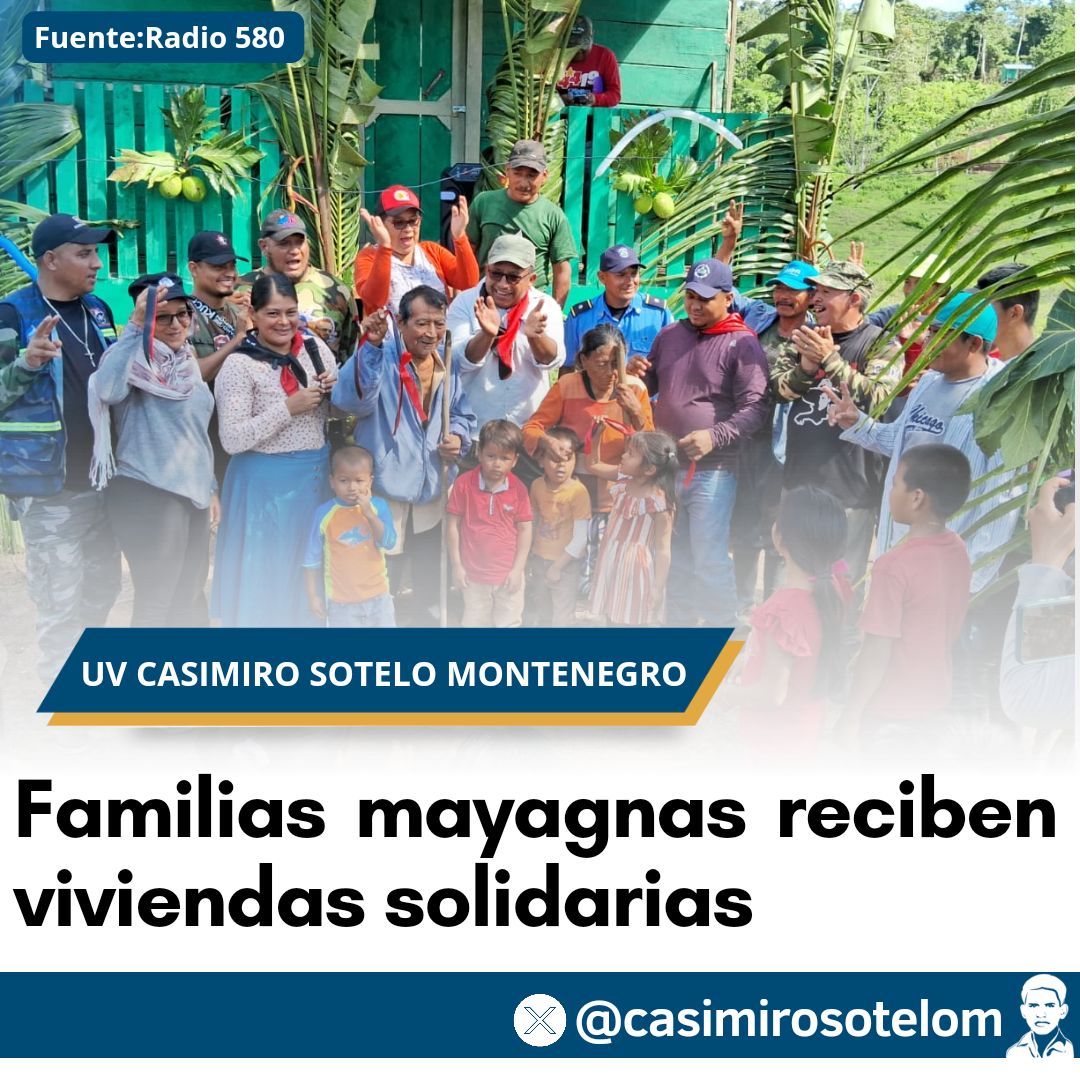 Familias mayangnas reciben viviendas dignas gracias al buen Gobierno del Frente Sandinista
#TopaSandinista
#SomosUNCSM
#2024LaPatriaLaRevolucion