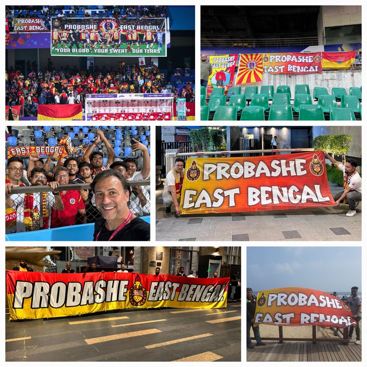 ProbasheEB's tweet photo. Bengaluru โ
Chennai โ
Mumbai โ
Delhi, Goa, Hyderabad, Kerala, Jamshedpur, Guwahati, Bhubaneswar โ
Join us in the #AwaySector in 2024.... ๐ด๐ก
#JoyEastBengal
#ISL10
#AwayDays
#ProbasheEB
#promotingEBoutsideWB https://t.co/dapfdoctxY
