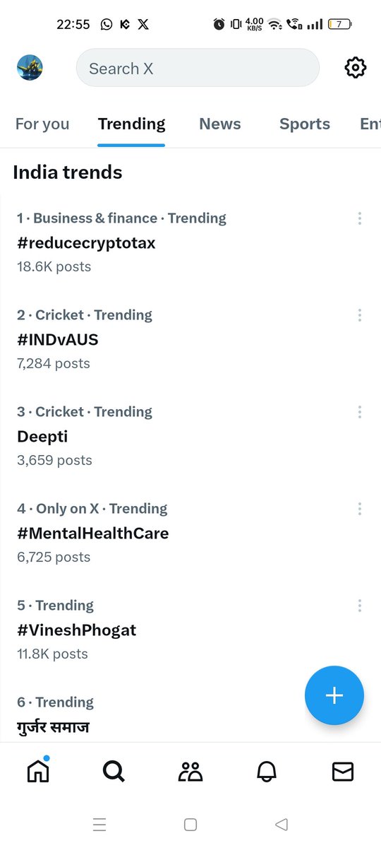 Sourav9891's tweet photo. Now Trending guys 🙏🙏 

#reducecryptotax

We all Are together 

#BTC #CryptoCommunity https://t.co/mhv5q7O6z8
