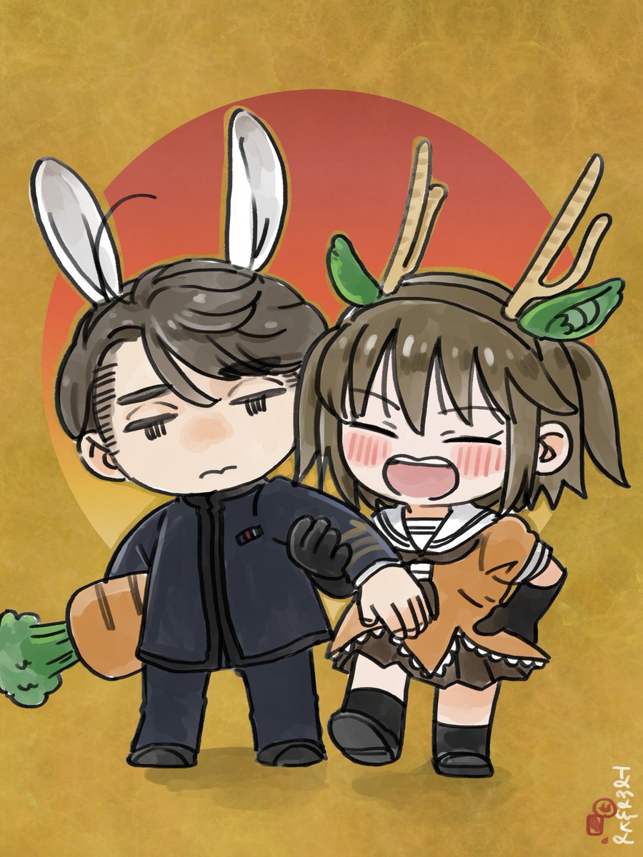 「今年もお世話になりました来年もどうぞよろしくお願い致します 」|🌈тамашка🍊のイラスト