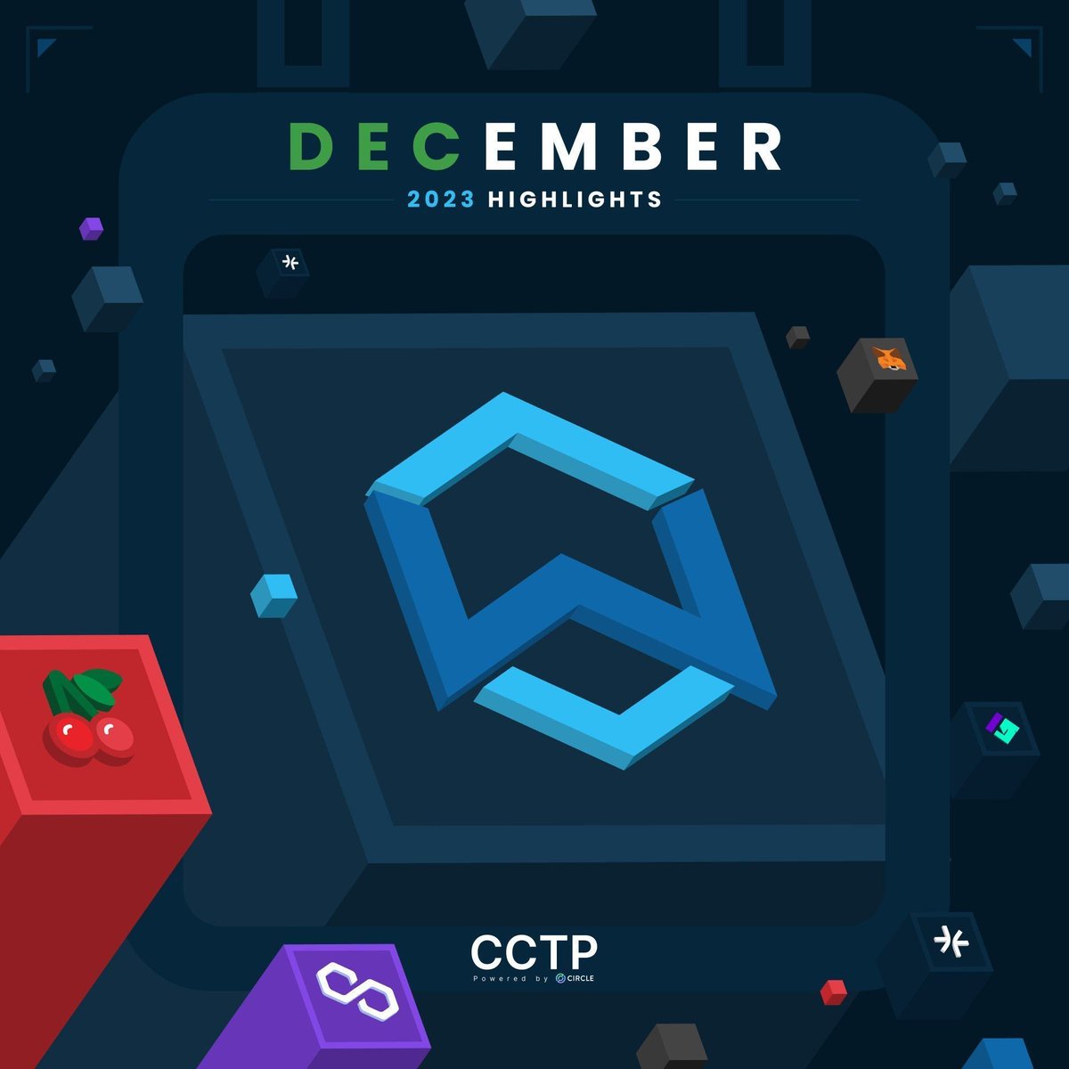 WanchainSpanish's tweet photo. 1️⃣2️⃣/ Diciembre #2023Recap:
En nuestro viaje compartido, #TodosEstamosConectados.
Destacados:
1️⃣ @DEGA_org se lanza en la blockchain de Wanchain L1.
2️⃣ Wanchain admite #USDC #CCTP en #Polygon.
3️⃣ El volumen cross-chain de WanBridge supera los $700 Millones. https://t.co/6ZKR9S6q11