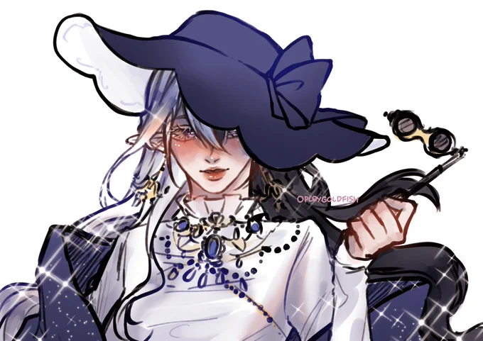 ตอนแรกกะจะ doodle ไม่ลงสี แต่อือ เขาสวยอ่ะ เพลิน#Eileenpaint 