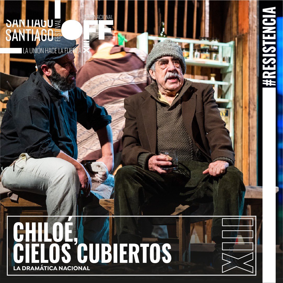 CHILOÉ CIELOS CUBIERTOS en FESTIVAL SANTIAGO OFF 

27 enero / Escuela El Salitre - Pudahuel
Entrada liberada 
<a href="/santiagooff/">Santiago Off</a> #resistencia