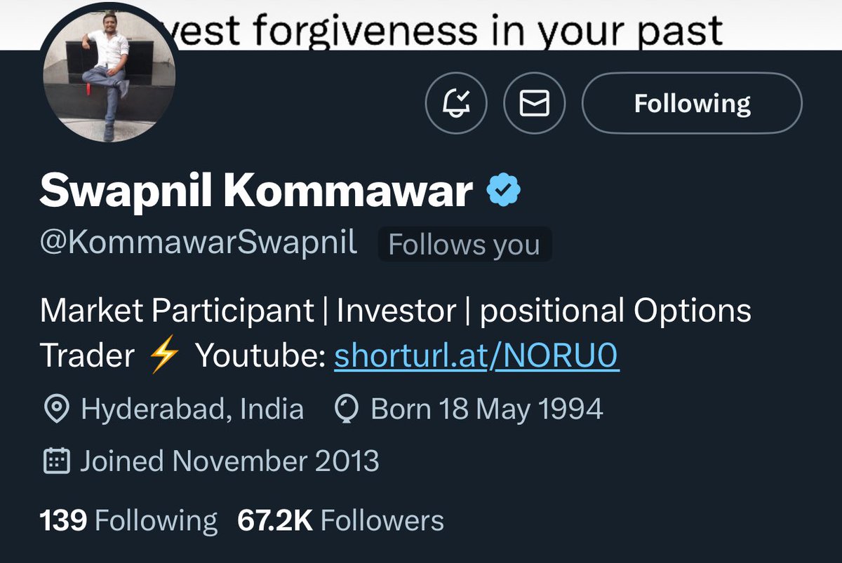 Vismaya9999's tweet photo. Thrilled to see the incredible @KommawarSwapnil join my Twitter crew!
With 67.2K followers, it's an honor to be part of your community 🤝
Big thanks for the follow 💐
Let's keep the tweets flowing 🐣🐣🐣
#Gratitude #TwitterConnections https://t.co/YKjdTM5NsS